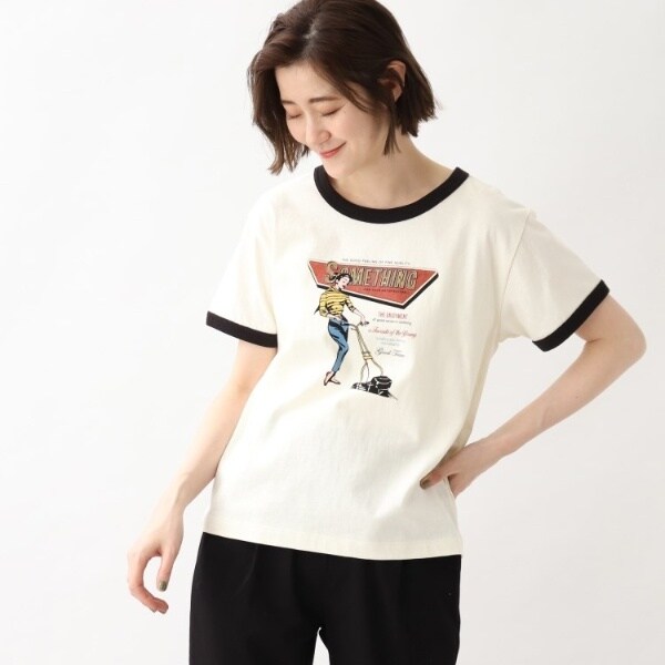 grove×Something リンガーTシャツ | グローブ(grove) | マルイ