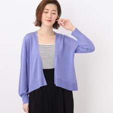 洗える！華やか！便利でベストなスパークショートカーディガン！