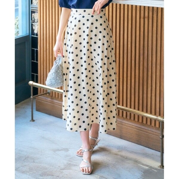 イエナ スカート ドット レース シアー vOVFi-m20423181049  