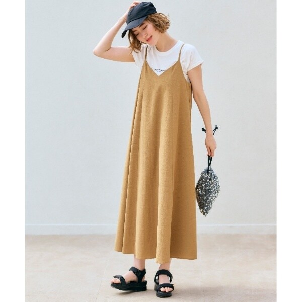 雑誌掲載】キャミワンピース×ロゴTシャツSET | グローブ(grove