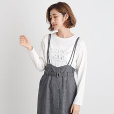 【雑誌掲載】＜UVカット＞ロゴアソートロンT