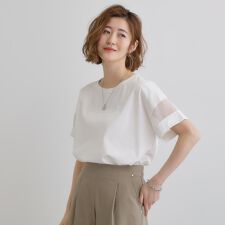 【UVカット・接触冷感】シアードッキングTシャツ