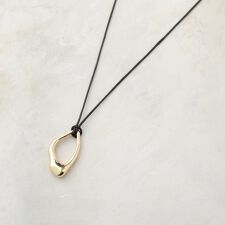 【ネックホルダー】変形オーバルコードネックレス
