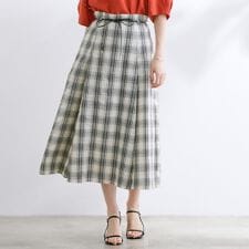 コードリボンタックAラインスカート
