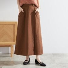 フラップポケットラップスカート