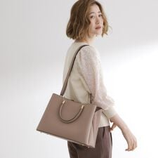 リングハンドル2WAYトート