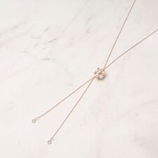 サークルパール調スライドネックレス