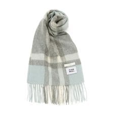 グローブ(grove)の洗えるウール100％チェックマフラー