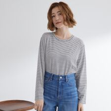 グローブ(grove)のボーダーアソートベーシックロンT