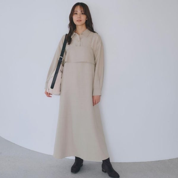 最終値下げ【新品】ルフィル　ブラック Vネック ロングワンピース サイズ1 楽天市場】【一部予約】ワンピース レディース ゴアードワンピース V