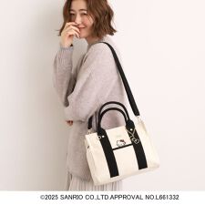 【ハローキティ】Lee別注ポケット刺繍スクエアトート