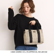 グローブ(grove)の【ハローキティ】Lee別注リボンキティキルトスクエアトート