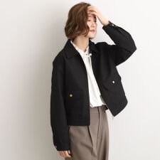 グローブ(grove)のカジュアルに羽織れる、大人のツイードトラックジャケット