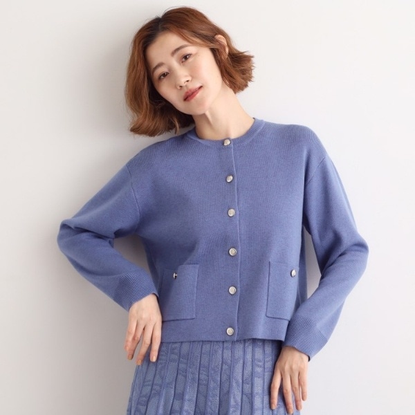 ✨クローブさま＊美品！ろングカーディガン+トートバッグ　２点 ✨クローブさま＊美品！ろングカーディガン+トートバッグ 2点 メタル