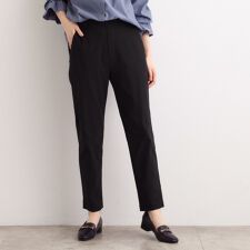 グローブ(grove)の【選べる着丈多機能】裏起毛ハイパーストレッチテーパードパンツ