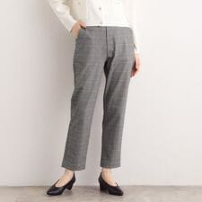 【多機能】裏起毛ハイパーストレッチテーパードパンツ