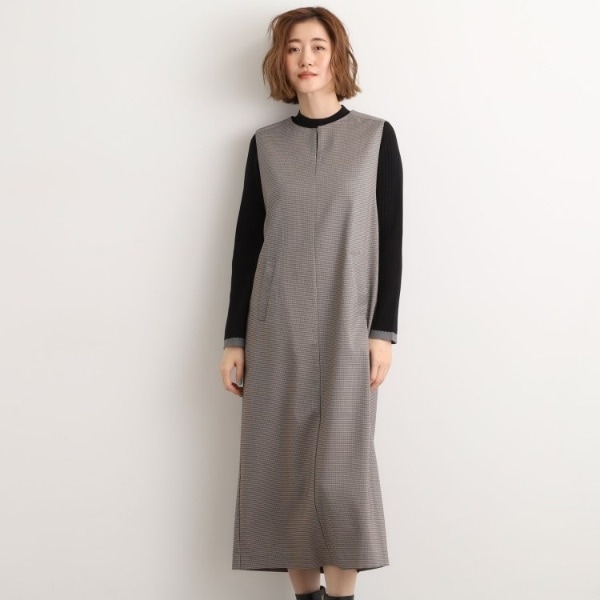 Oggi.jp掲載／美シルエット】2WAY フレアシャツドレス | アン