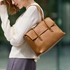 フラップ2WAYトート