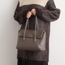 フラップ2WAYトート