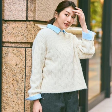 [^ԁF76814047]Ғn̕\ŖAӂNbvhjbgyfUCz{[glbNƃI[o[TCỸVGbg̃jbgłBgɂ͕ҒnؑւƃP[u҂݂ANZgɂ炢AVvȂ痧̊̂\ɎdグĂ܂BNbvhŌy₩oAƂgŃNV[̂fUCłByfށzӂƏ_炩gpAڂɂg݂fފBҒn̉ʂ̓IɉAeAVvȃs[XȂLȕ\o܂BG̗ǂ^b`ŒSnKłBnK[ɒԂƐ₷ׁAł̕ۊǂ߂܂ByX^COzfj⃏Chpcƍ킹ăJWAɒȂA^CgXJ[g⃍OXJ[g킹Ώ炵X^CɁBNbvhȂ̂ŁAnCEGXg{gXƂ̑gݍ킹Ńn̂钅Ȃ߂łBVcƂ̃C[h߂łBƖ̊֌WɂAۂFČꍇ܂B܂Ap\REX}[gtHȂǂ̊ɂA኱iƉ摜̃J[قȂꍇ܂By25AWz