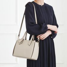 リボンハンドル2WAYトート