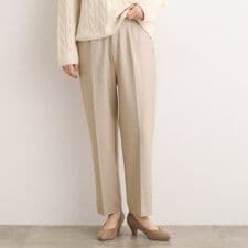 【あったか起毛】きれいも暖かさも叶える、スーパーストレッチテーパードパンツ