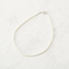 マグネットガラスパールネックレス