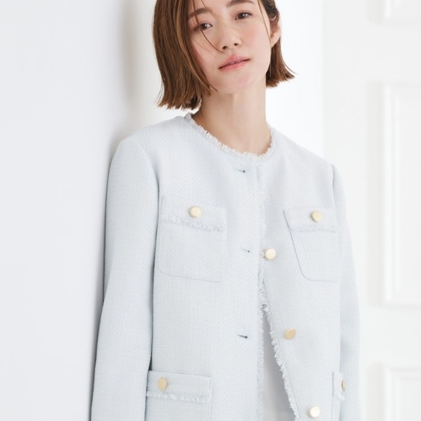 高見え間違いなし！こだわり仕立てのツイードジャケット | グローブ