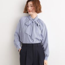 【マルチWAY】アソートボウタイブラウス【手洗いOK】