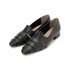 メッシュフラットパンプス