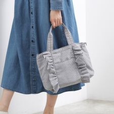 タテフリル2WAYトート