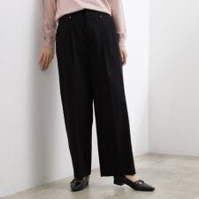 きれい見えと快適さを両立する　春夏対応ワイドパンツ