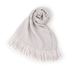 【手洗い・UVカット】ダマスク柄ジャカードストール