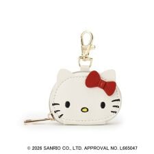 【ハローキティ】フェイスチャームポーチ