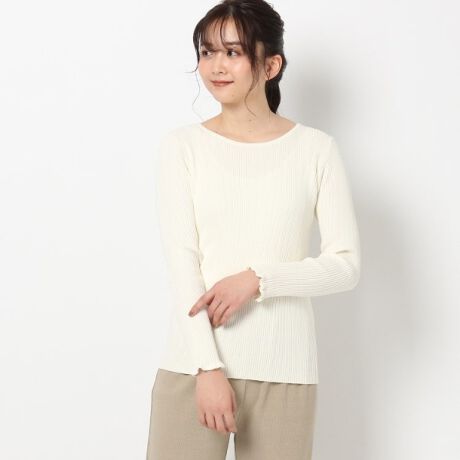 リブ編みニット | ザ ショップ ティーケー(THE SHOP TK) | 04012010 | ファッション通販 マルイウェブチャネル