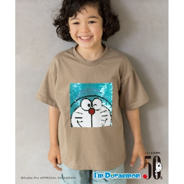I'm Doraemon☆THE SHOP TK】リバーシブルスパンコールTシャツ | ザ