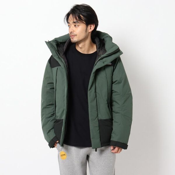 FIRSTDOWN ダウンフーデットブルゾン