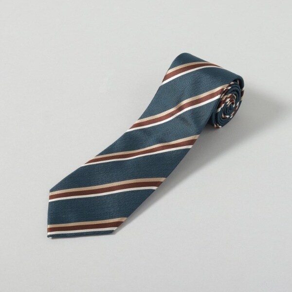 としぶー TIE YOUR TIEマルチストライプタイ　ゴールド×ピンク TIEYOURTIE – TIE YOUR TIE