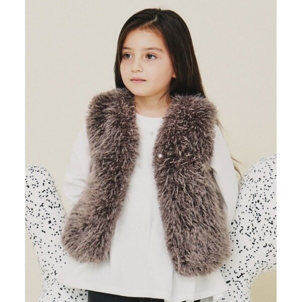 110・130・150親子リンク】フェイクファーベスト | ザ ショップ