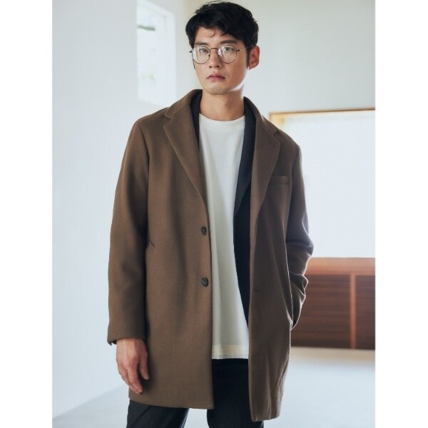 Rattle Trap チェスターコート ベージュ LL Rattle Trap チェスターコート ベージュ LL ハイブリッドモッサ