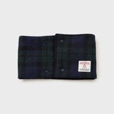 【HARRIS TWEED／ハリスツイード】ショートボアネックウォーマー