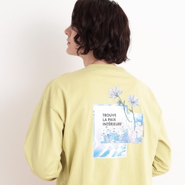THESHOPTKオーガニックコットンフォトプリントロングTシャツ他３点 THE SHOP TK / ザ ショップ ティーケー オーガニックコットン