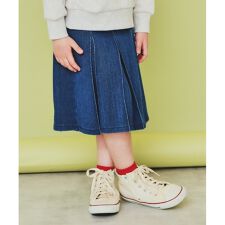 【110-150】タックプリーツスカート親子リンク・洗濯機OK