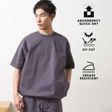 パーフェクテックスピンドル半袖Tシャツ【セットアップ可吸水速乾UVカットアンチピリング】