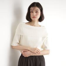 ザ ショップ ティーケー(THE SHOP TK)のオフショルダーニット【洗濯機OK】