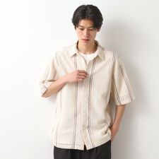 クラフトレースアンサンブルシャツ【半袖Tシャツセットアイテムオーバーサイズ洗濯機OK】
