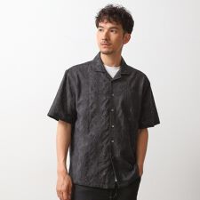 ザ ショップ ティーケー(THE SHOP TK)のインド刺繍半袖シャツ　【親子リンク洗濯機OK】