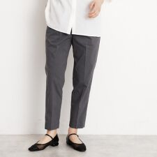 【XS-XLサイズ美シルエット】ハイパーストレッチテーパードパンツ接触冷感洗える