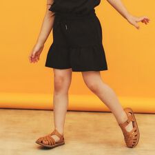 【110－150】涼しい♪フレアキュロットパンツ洗濯機OK
