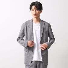 ザ ショップ ティーケー(THE SHOP TK)のシャリルジャージジャケット　洗濯機OK吸水速乾イージーケアセットアップ可